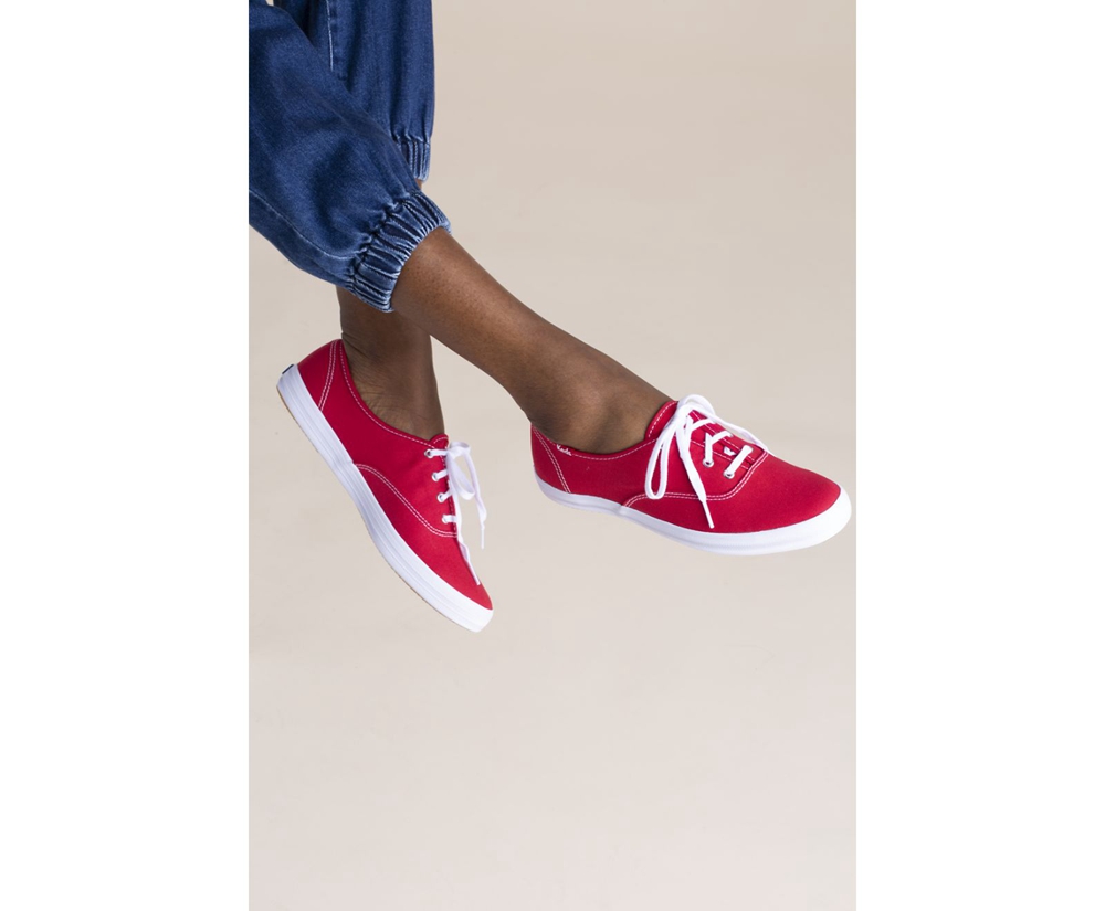 Basket Keds Femme Rouge - Champion Originals - 648-EGRLTW